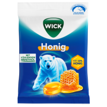 WICK Honig Menthol Beutel 72g