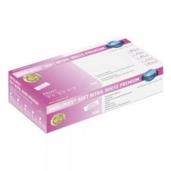 Unigloves SOFT® NITRIL WHITE PREMIUM